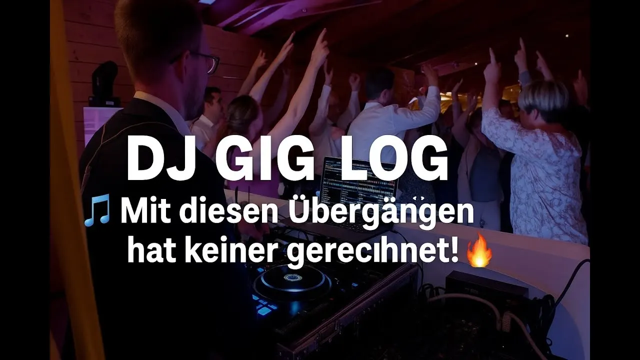 DJ Bruma beim Live-Mitschnitt eines Hochzeits-Gigs bei Frankfurt