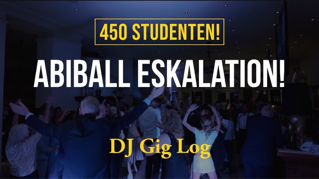 Abiball in Bremen mit großem DJ-Setup